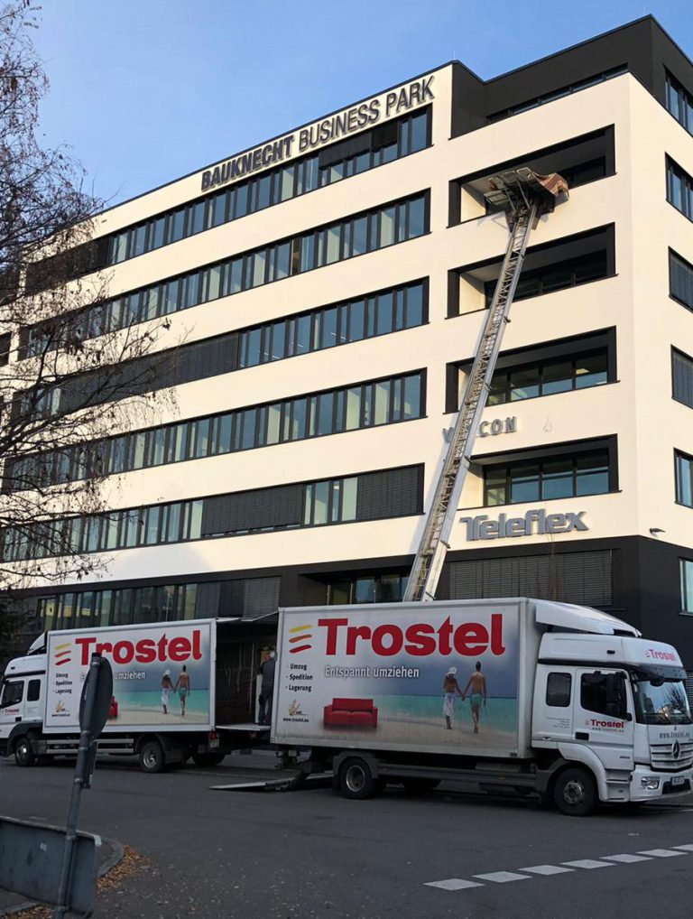 Trostel Umzugsteam bei der Arbeit